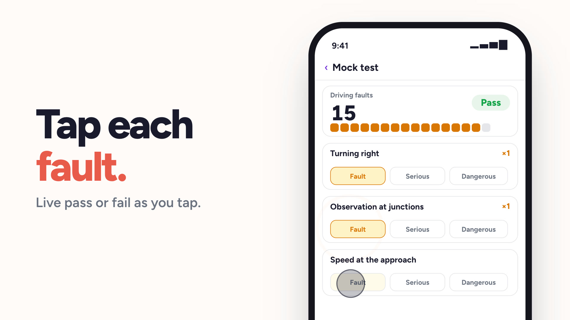 Mock tests demo preview