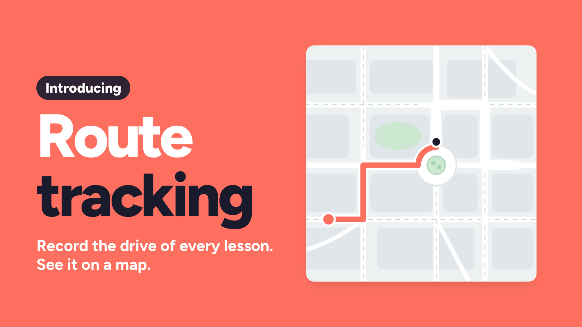 Route tracking demo preview